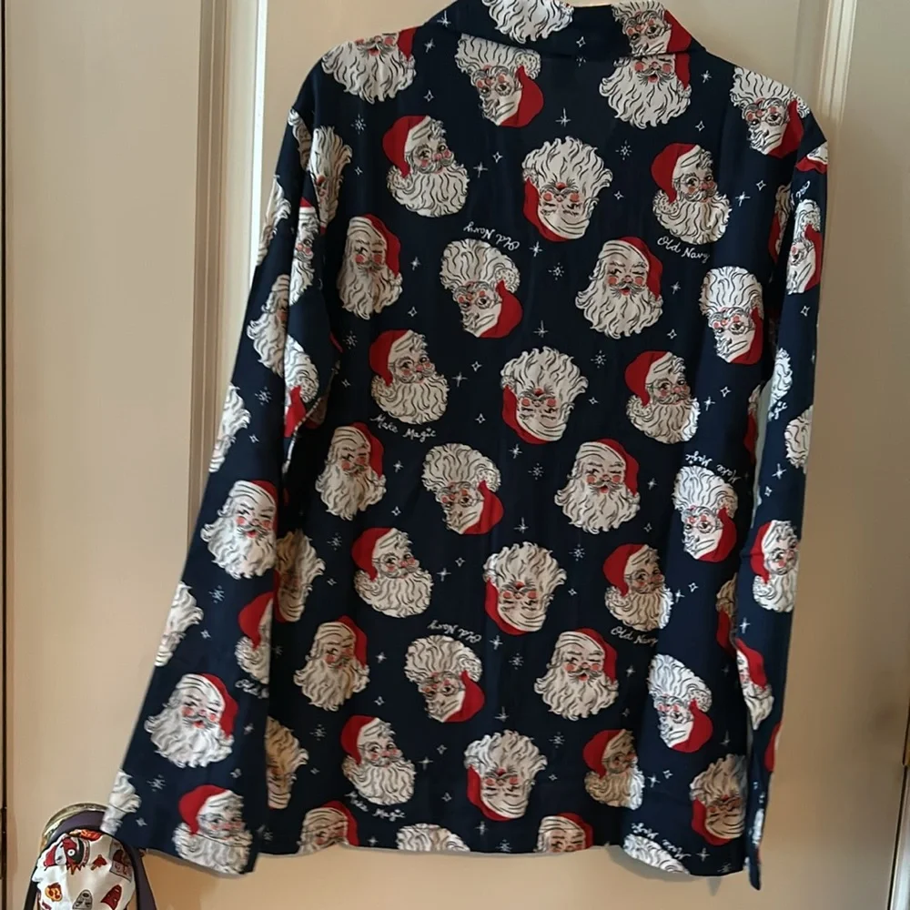 OLD NAVY Kids Holiday Santa Sleep Shirt sz XL (14-16)